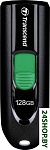 Картинка USB Flash Transcend JetFlash 790C 128GB (черный/зеленый)