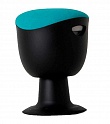 Офисный стул Chair Meister Tulip (черный пластик, бирюзовый)