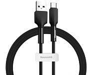 Картинка Кабель Baseus CATGJ-01 USB Type-A USB Type-C (1 м, черный)