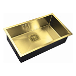 Картинка Кухонная мойка ZorG SZR-7444 (бронзовый)