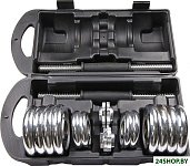 Хромированные в чемодане 2x7.5 кг