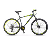 Картинка Велосипед Stels Navigator-700 MD 27.5 F020 (рама 19, серый/желтый)