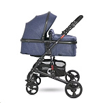 Картинка Детская универсальная коляска Lorelli (Bertoni) Alba Classic 2 в 1 Jeans Blue (10021482188)