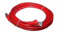 Картинка Кабель LANMASTER LAN-PC45/U5E-2.0-RD (2 м, красный)