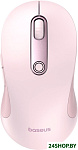 F02 Ergonomic Wireless Mouse (розовый, без батарейки в комплекте)