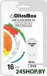 Картинка USB Flash Oltramax 210 16GB (белый) [OM-16GB-210-White]