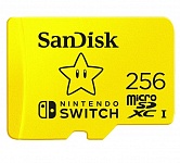 Картинка Карта памяти SanDisk For Nintendo Switch microSDXC SDSQXAO-256G-GNCZN 256GB