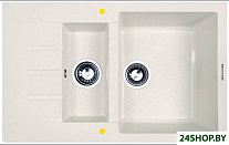 Картинка Кухонная мойка Zigmund and Shtain Rechteck 775.2 (каменная соль)