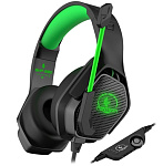Картинка Наушники Jet.A Panteon GHP-280 (черный/зеленый)