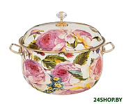 Картинка Кастрюля Agness Винтаж Пионы 950-040