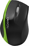 Мышь проводная Canyon CNR-MSO01NG. USB. Цвет: Черный-Зеленый.