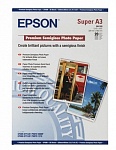Картинка Фотобумага EPSON Premium Semigloss Photo Paper A3+ 20 листов (C13S041328)
