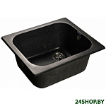 Картинка Кухонная мойка GranFest GF-S430 (черный)