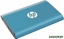 Картинка Внешний накопитель HP P500 250GB 7PD50AA (голубой)
