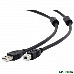 Картинка Кабель Cablexpert CCF2-USB2-AMBM-6 1,8 м (черный)