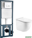 Heimbach 004 GL-WT + Marberg 410 SE (белый глянец/хром)