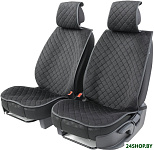 CUS-1012 BK/BK (алькантара, черный)