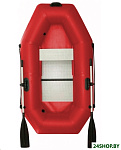Картинка Надувная лодка Polar Bird Чирок PB- 210 Т СС ПБ99 слань стеклокомпозит (красный)