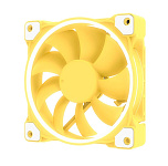 Картинка Вентилятор для корпуса ID-Cooling ZF-12025 Lemon Yellow