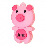 Картинка USB Flash Mirex PIG PINK 8GB (13600-KIDPIP08)