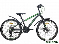 Картинка Велосипед Aist Rocky Junior 2.1 2022 (24, серый)