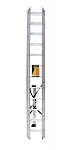 Картинка Лестница алюминиевая трёхсекционная Вихрь ЛА 3х12