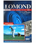 Картинка Фотобумага Lomond Суперглянцевая темно-белая A6 295 г/кв.м. 20 листов (1108103)