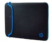 Картинка Чехол для ноутбука HP Chroma черный/синий (V5C27AA)