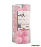 Картинка Тайские фонарики Luazon Нить Клубки розовые 5985169 (белый)