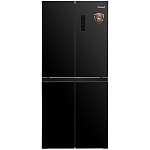 Картинка Холодильник Weissgauff WCD 337 NFB (черный/стекло)