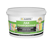Картинка Лак Лакра ВД тонированный 2.5 кг (рябина)