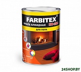 Картинка Эмаль Farbitex ПФ-266 20 кг (желто-коричневый)