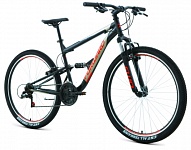 Картинка Велосипед FORWARD Raptor 27.5 1.0 р.18 2020 (черный/красный)