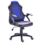 Картинка Кресло Mio Tesoro Пабло X-2756 (черный/синий)