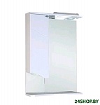 Картинка Шкаф с зеркалом для ванной Onika Лайн 58.01 L (205819)