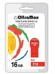 Картинка USB Flash Oltramax 210 16GB (красный) [OM-16GB-210-Red]