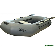 Картинка Надувная лодка Polar Bird Чирок PB-240 Т ПБ121 (серый)