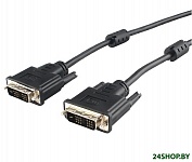 Картинка Кабель Cablexpert DVI-D 1.8м (черный) CC-DVIL-BK-6