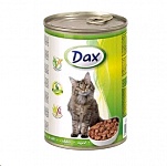 Картинка Консервированный корм для кошек Dax Кролик (415 г)