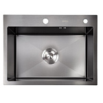 Картинка Кухонная мойка Avina HM6548 PVD (графит)