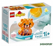 Картинка Конструктор Lego Duplo Приключения в ванной: Красная панда на плоту 10964