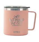 Картинка Термокружка Kite K22-379-03 400 мл (пудра)