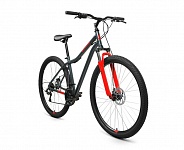 Картинка Велосипед FORWARD AL MTB HT 29 2.0 D (19, темно-серый/красный)