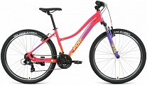 Картинка Велосипед FORWARD Jade 27.5 1.2 2021 (16.5, розовый/желтый)