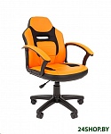 Картинка Компьютерное кресло CHAIRMAN Kids 110 (чёрный/оранжевый)