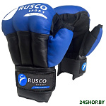 Картинка Перчатки для единоборств Rusco Sport для рукопашного боя 8 OZ (синий)
