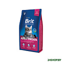 Сухой корм для кошек Brit Premium Cat Adult Chicken (8 кг)