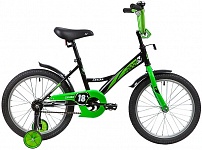 Картинка Детский велосипед Novatrack Strike 18 2020 183STRIKE.BKG20 (черный/зеленый)