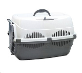 Картинка Переноска для животных Zoom Спутник-1 (серый, белый) (3993)