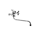 Картинка Смеситель Эверест B22-071F (черный/хром)